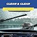 Michelin 40-2616SPBA Pro Plus Silicone Twin Pack 26 & 16 inch Wiper Blade Fits Select Toyota, Hyundai, Honda, Kia, Subaru, Nissan, Acura, Ford, Infiniti, Scion, Model Years (2 Pack)