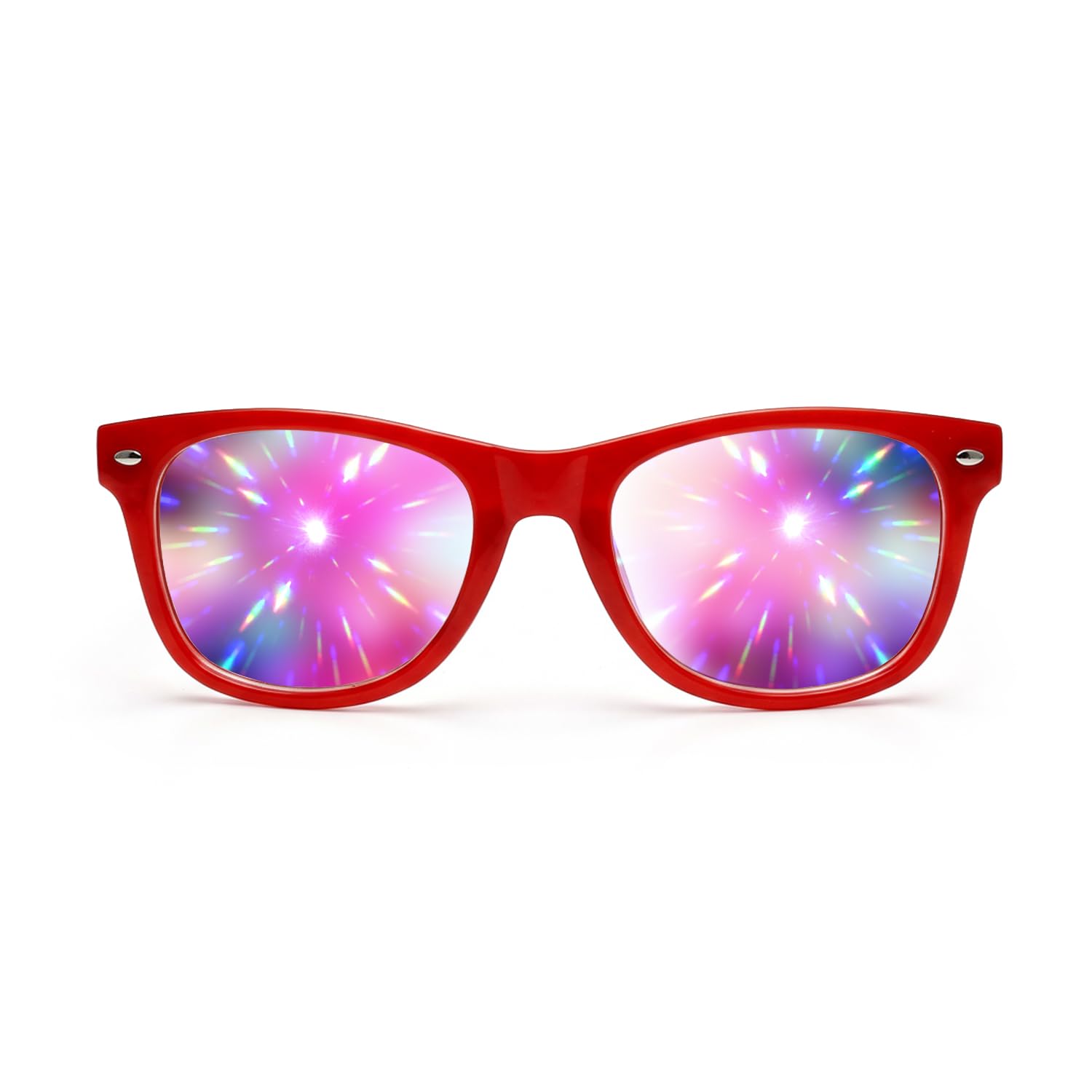 Amazon.com: GloFX Ultimate Diffraction Glasses - Red - 3D Prism