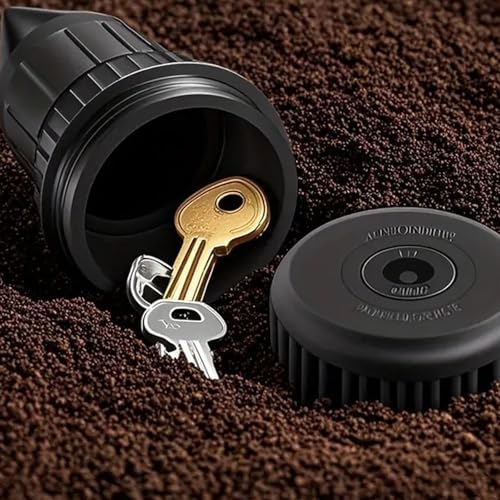 Image of Fake Sprinkler Key Hider with Storage Box, Hide A Key Cash Hider Sprinkler Head, Outdoor Key Holder for House Keys, Car Keys, Waterproof Camouflage Key Safe,Easy Push Into The Ground-1PC