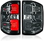 DWVO Tail Light Assembly Compatible with 2014 2015 2016 2017 2018 Chevy Silverado 1500 &15-18 Silverado 2500 HD 3500 HD & 15 16 17 18 GMC Sierra 3500 HD Tail Lights Replacement Tail Lamps