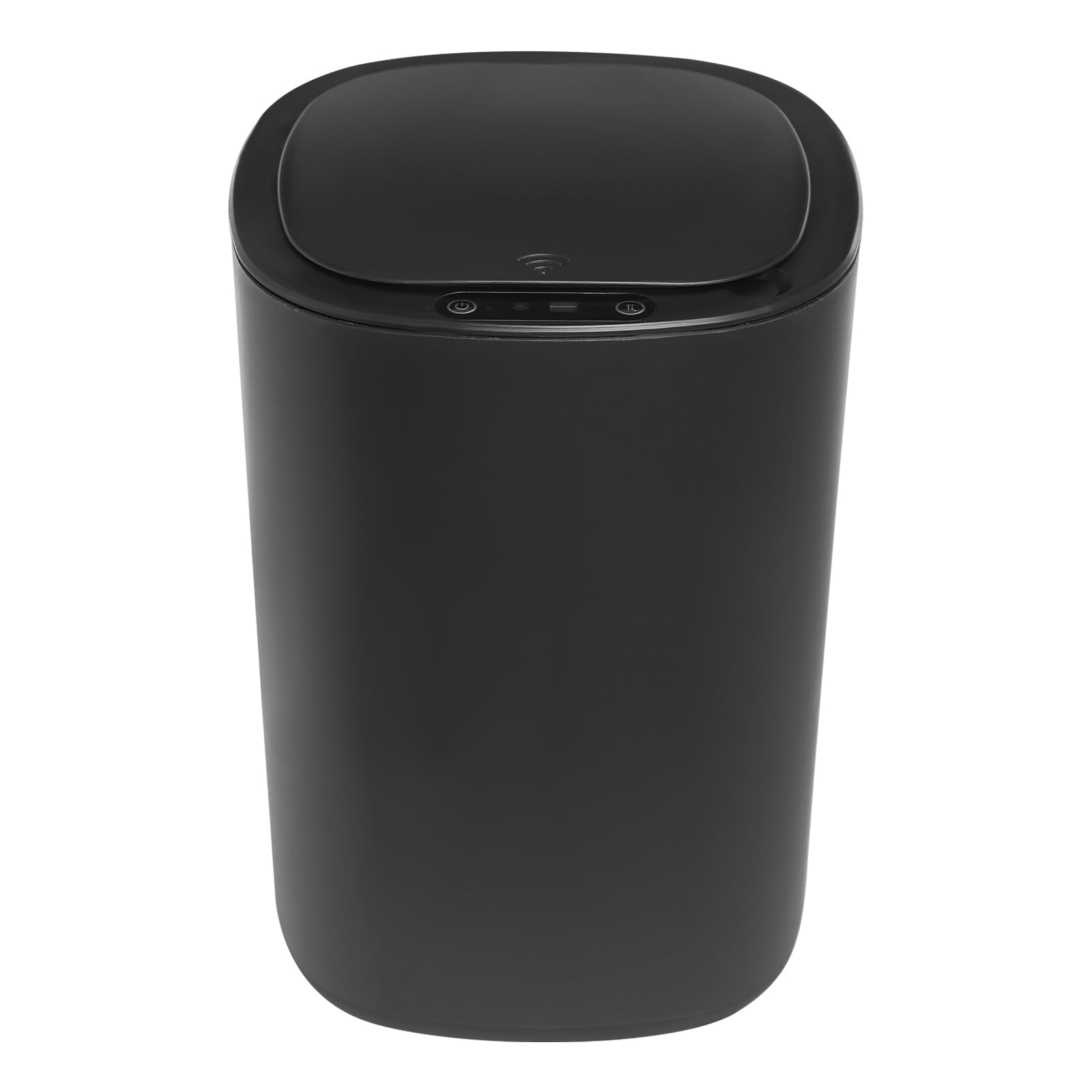 Pattumiera automatica con sensore da 10 l, con sensore intelligente, in plastica ABS, per cucina, bagno e ufficio (nero)