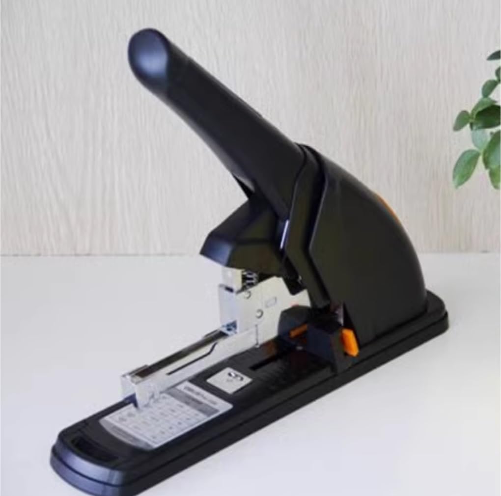Cucitrice da Scrivania Cucitrice Meccanica Addensata for Carichi Pesanti, Braccio Lungo di Grandi Dimensioni, Tipo Salva-manodopera Spillatrici per Ufficio