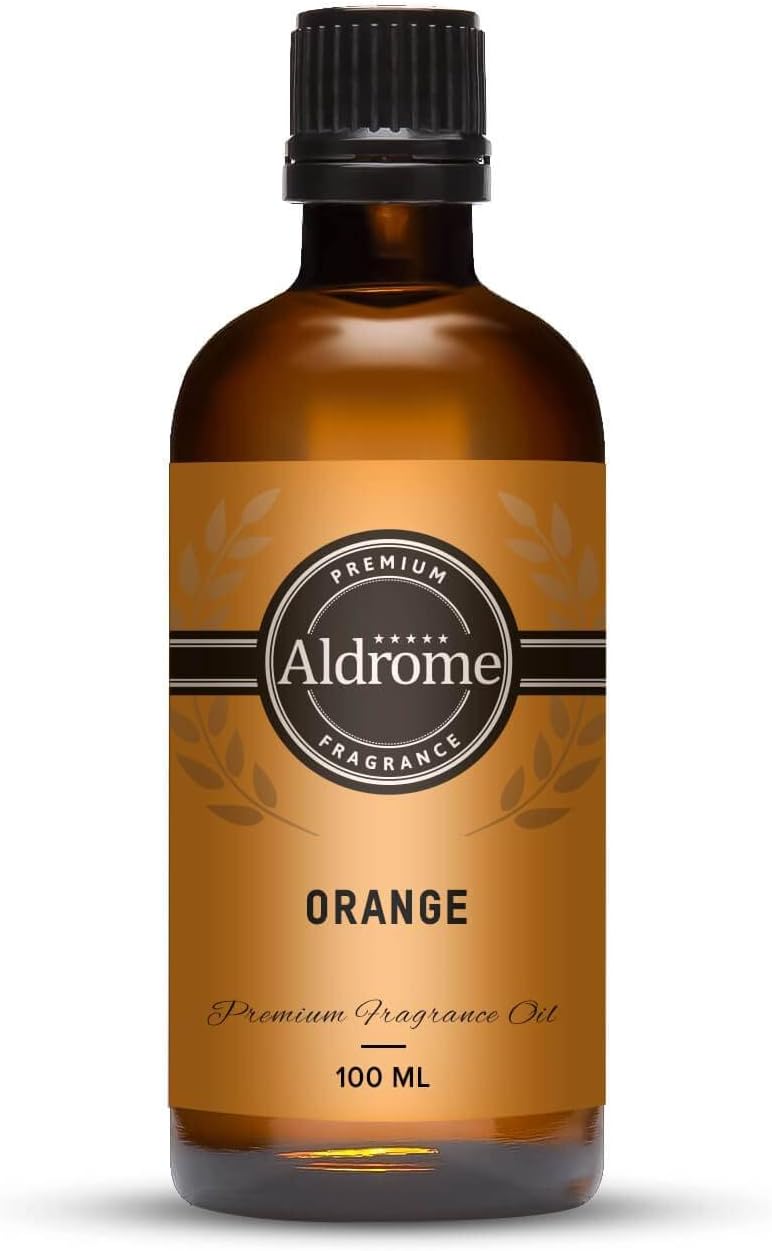 Orange Fragrance Oil For Candle Making, Soap Making, Slime, Diffusers, Home and Crafts - 100ml