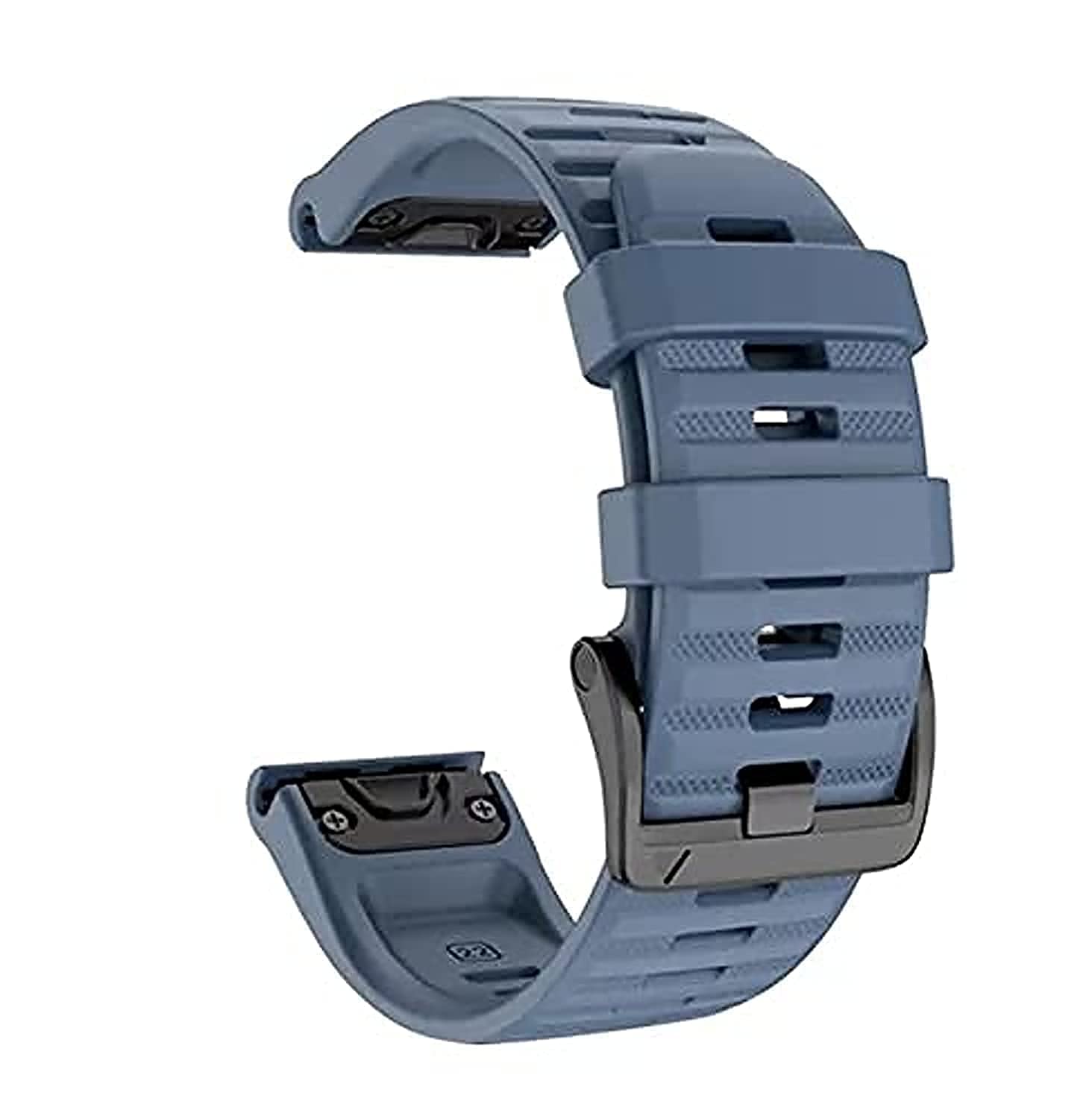 Dado Silicone Watch Strap 26 mm width for Garmin Fenix 7X | Fenix 6X | Fenix 5X | 5 Plus | Fenix 6X Pro | Fenix 3 | Fenix 3 HR | Descent MK1| D2 Delta PX, Easy fit strap