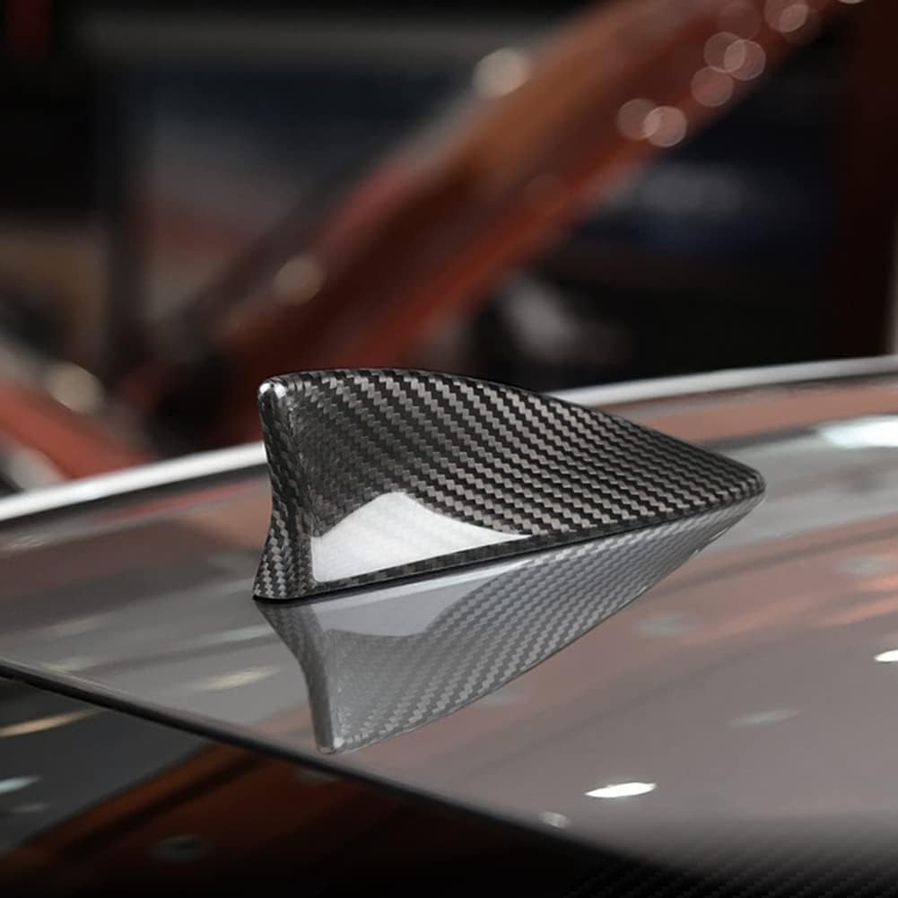 Fit for Lexus LS is ES UX LM RX Carbon Fiber Car Roof Shark Fin Antenna Cover Trim