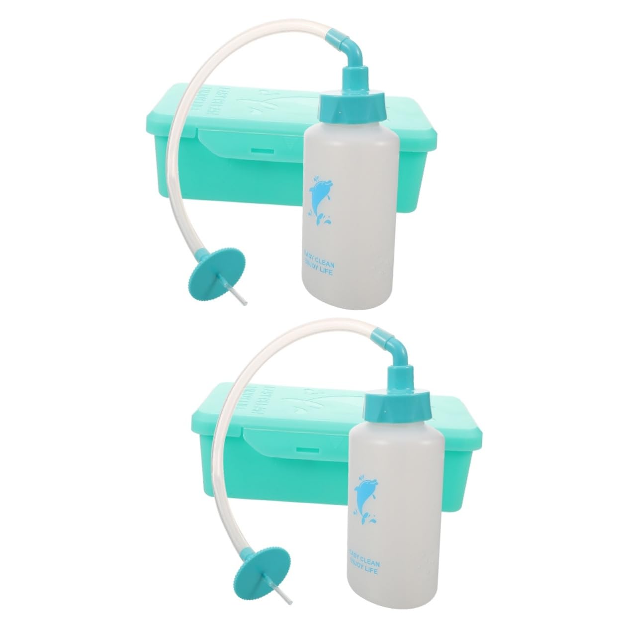 Ipetboom 2ensembles Bouteille De Nettoyage Oreilles Portable Squeeze Pour Lavage Doux Oreilles Outil Pratique Pour Toutes Les Tranches Âge