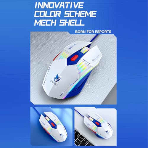 Teclado Gaming Docooler Compacto 98 Teclas Cableado miniatura 4