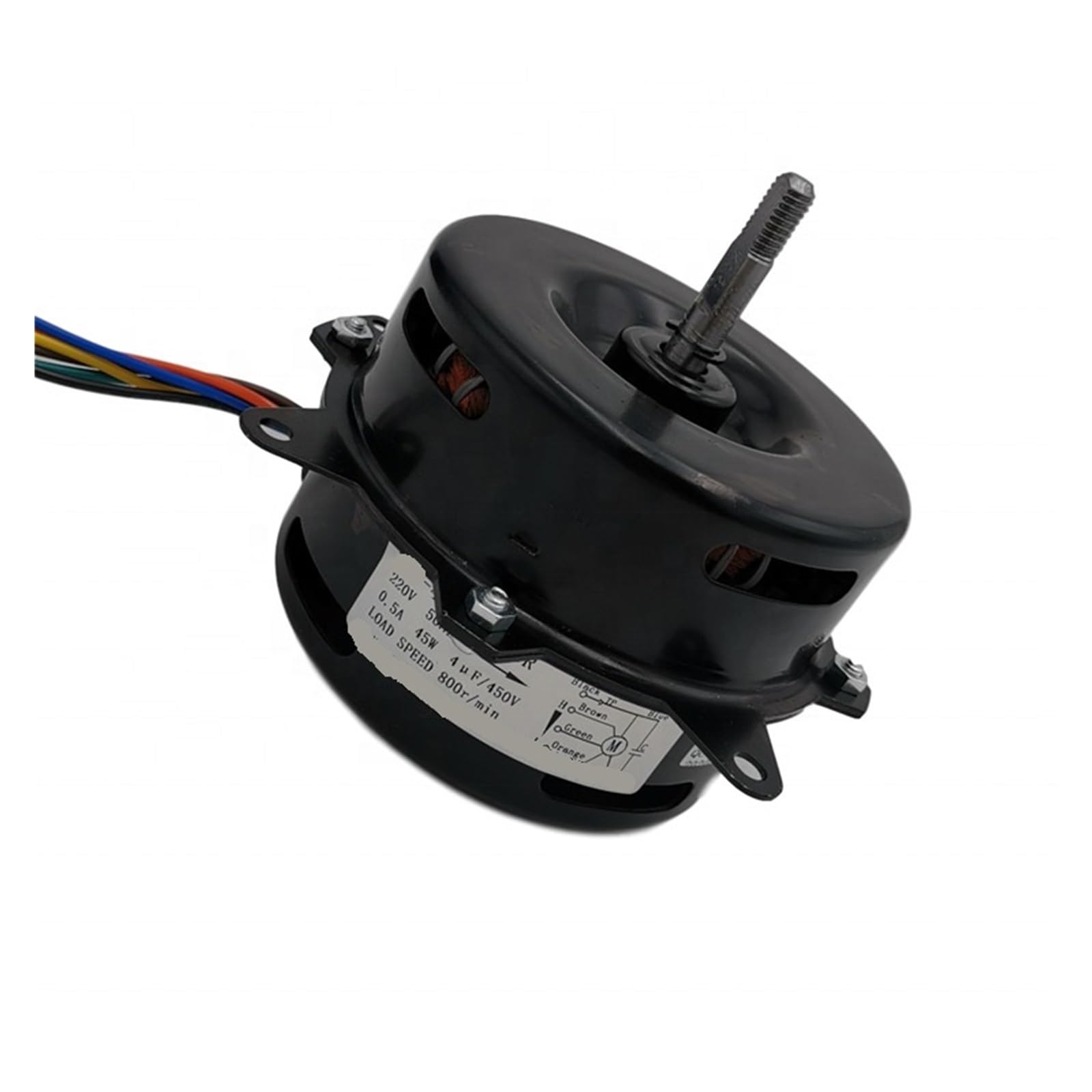 HIZON Single Phase Asynchronous AC Fan Motor For Air Purifier 45W 230V 60Hz