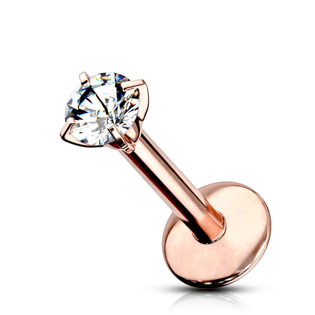 VANANA Lot De 8 Piercings Labret à Filetage Interne En Acier Inoxydable Pour Cartilage, Tragus, Hélix, Lobe Pour Homme Et Femme, Boule De 3 Mm