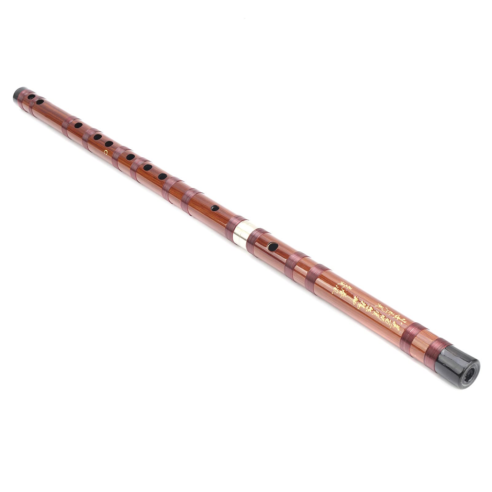 Flûte Bambou, Idéale Débutants avec Étui de Rangement, Instrument Traditionnel Chinois Clé C, for Étudiants Musique Folklore et Cadeau Culturel