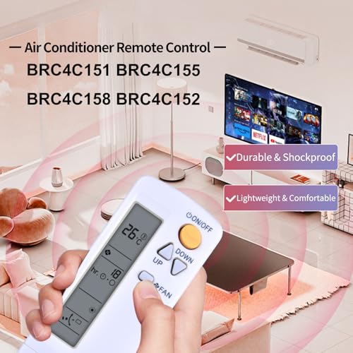 Télécommande BRC4C151 pour climatiseur daikin et modèles BRC4C158 BRC4C160 - 2