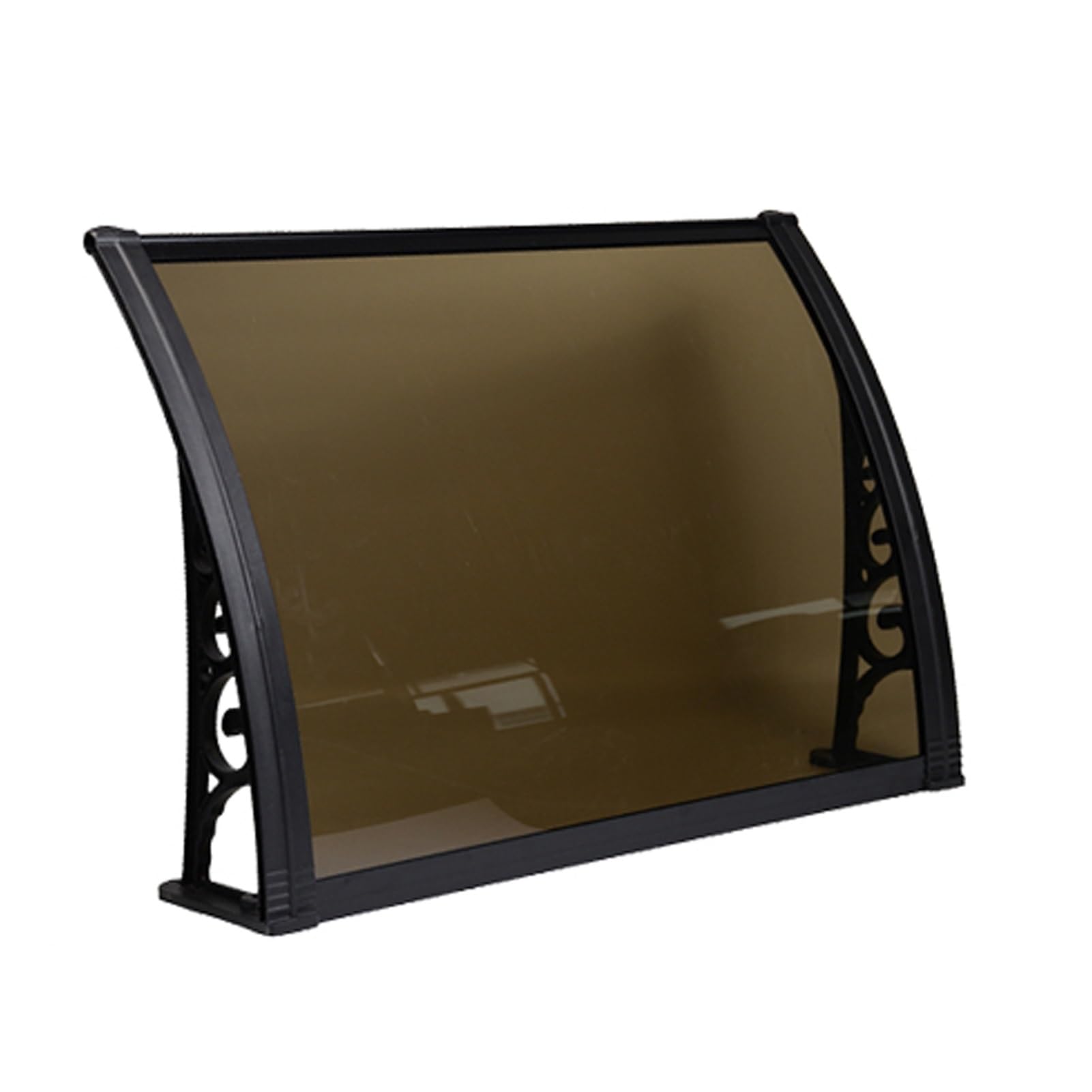 Couverture moderne en polycarbonate pour auvent de porte aérienne sans pluie