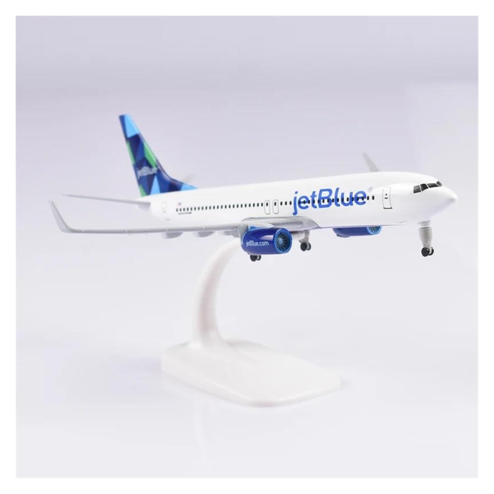 Fighter Jet Modelo de avión 20 cm JetBlue Airlines B737 Modelo De Avión Modelo De Avión De Metal Fundido A Presión Boeing 737