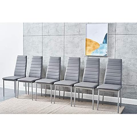 Panana Modern Faux Leather Dining Chair Set Cover