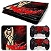 46 North Design Ps4 Slim Playstation 4 Slim Pegatinas De La Consola Sexy Girl + 2 Pegatinas Del Controlador