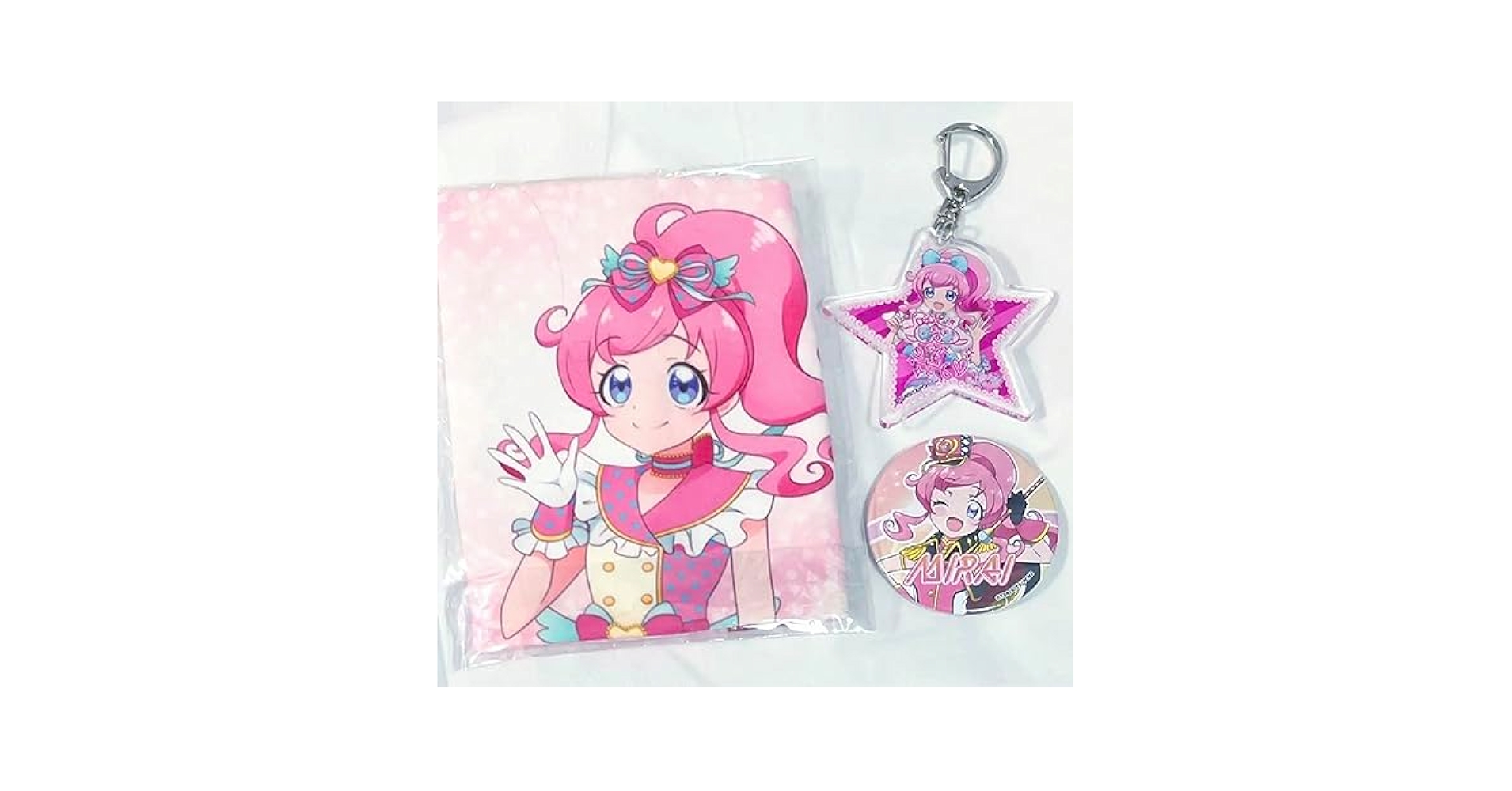 【プリチャン】みらいちゃん　ぬいぐるみ　※即日発送いたします！ 4 8/11 キラッとプリ☆チャン もふぐるみ ラビリィ ぬいぐるみの