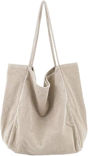 Bolsos de hombro para mujer, bolso de pana, bolso de mano, bolsas de trabajo, bolsas de mano Hobo
