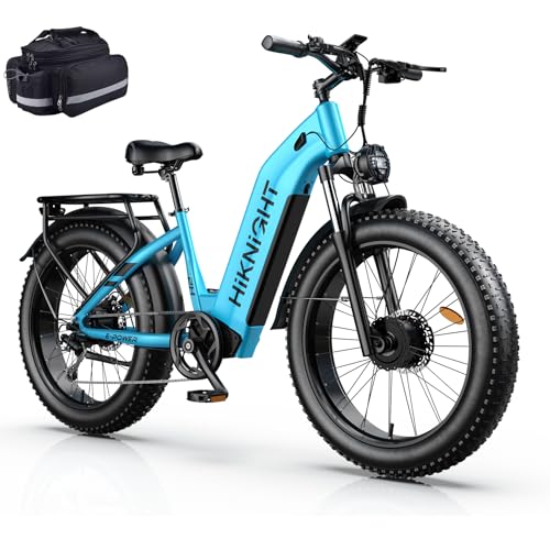 HiKNiGHT Dual Motor Electric Bike for Adults, 3000W Peak