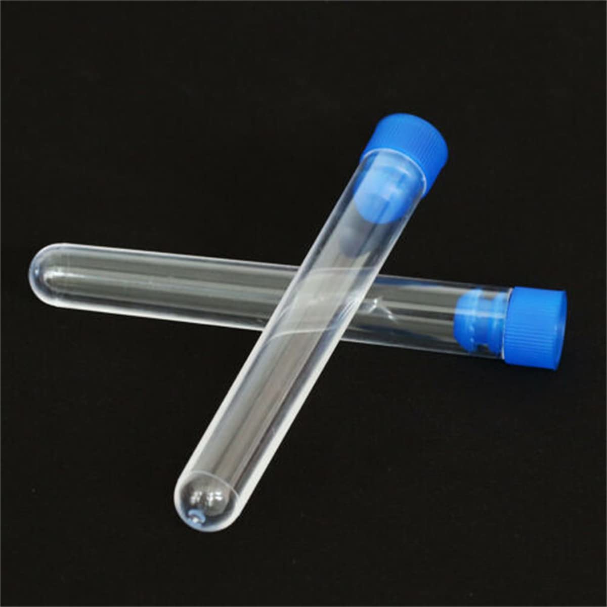 Set di 100 provette in plastica (1,8 ml, con tappo a vite) - Wood