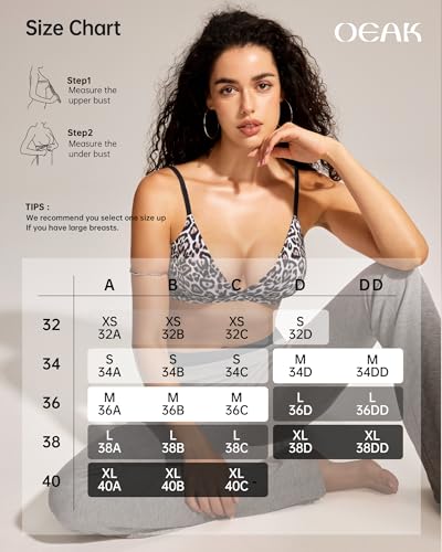 Image of OEAK Women Triangle Unlined Bra Wireless Pull On Plunge Bras