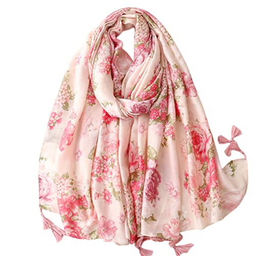 Image of FAIRYGATE Women's High Quality Scarf for Girls Neckerchief Wrap Scarf Soft Tube Scarf
