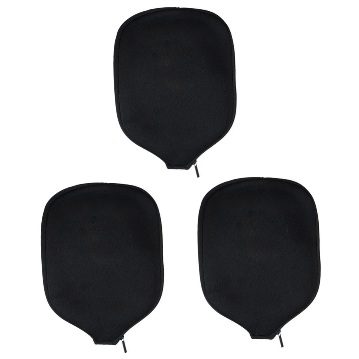 Toddmomy Protettore della Racchetta Coperture Imbottitura Copertina Palla Astuccio Protettivo Contenitori Table Tennis Bat Cover Case Materiale in Neoprene Black