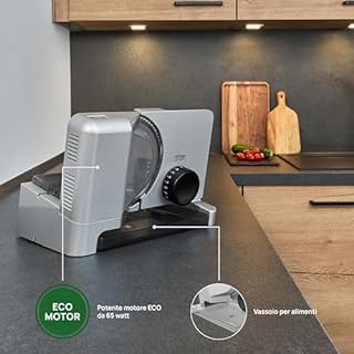Affettatrice ritter E 16 Duo Plus, affettatrice elettrica con motore ECO, made in Germany 23x23x23cm