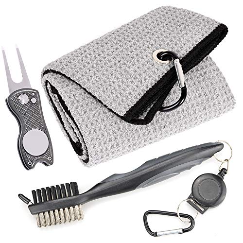 Mile High Life Microfiber Waffle Pattern Golf Towel | Club Groove...