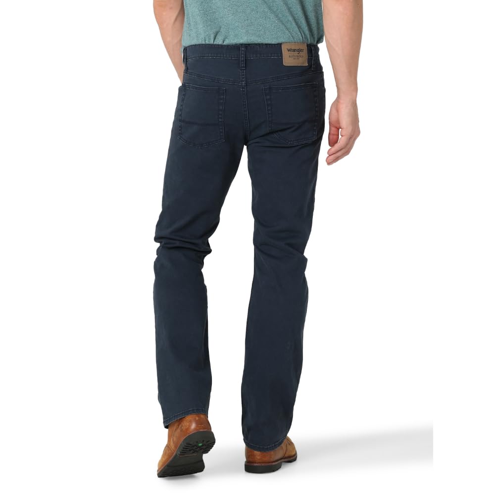 Wrangler Authentics - Jeans da Uomo, Slim Fit, Gamba Dritta
