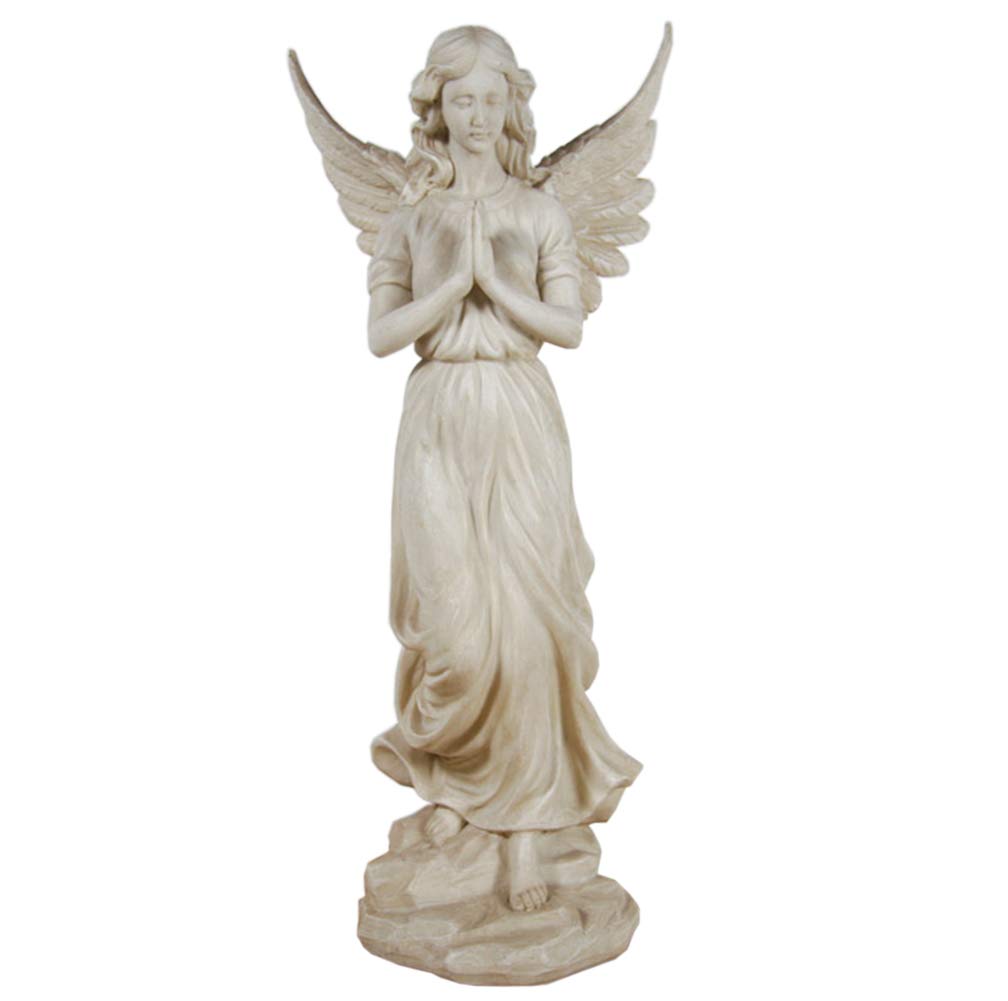 Cadeau décoration créative avec cette statue d'ange en prière pour l'extérieur et la maison