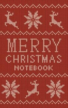 Merry Christmas Notebook : Fun Festive Notebook 96 Ruled/lined Pages (5x8 Inches / 12. 7x20. 3cm / Junior Legal Pad / Nearly A5)