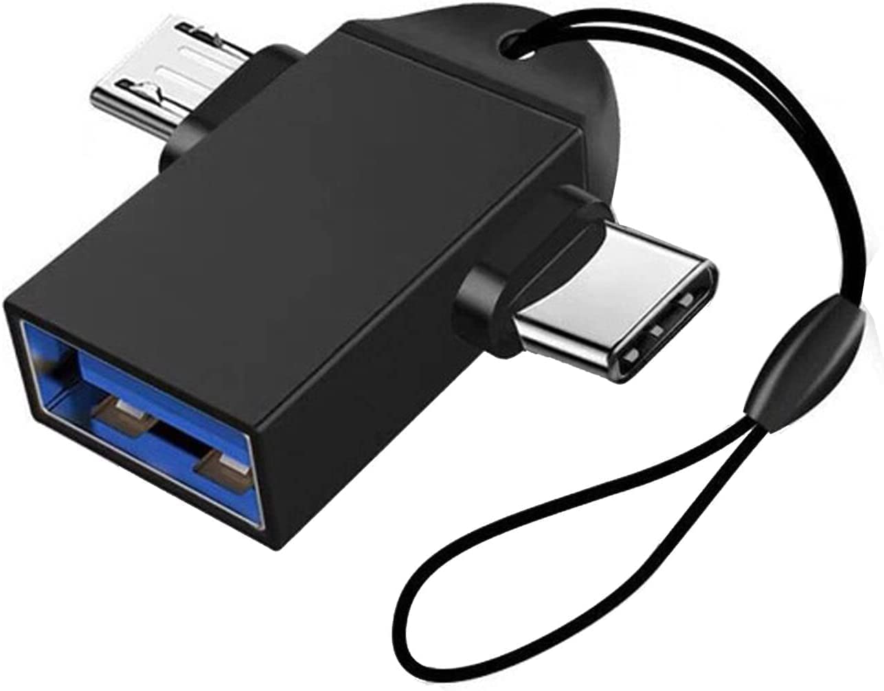Creative 2 in 1 OTG Adapter, OTG Adapter Micro USB Type c, All in 1 Multi OTG Connector for Mobile OTG hub USB 3.0 High Speed Data Transfer Converter for Android (B0D7W6QGT1) Amazon Price History, Amazon Price Tracker
