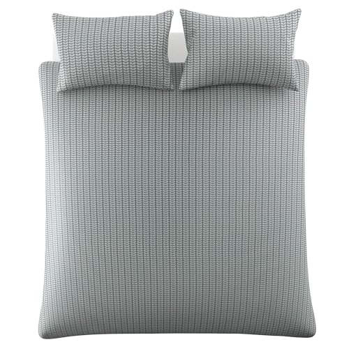 Ashley Wilde Orla Kiely Tiny Stem Light Cool Grey 100% Cotton Bedding (Super King Duvet Cover 260cm x 220cm) - Image 3