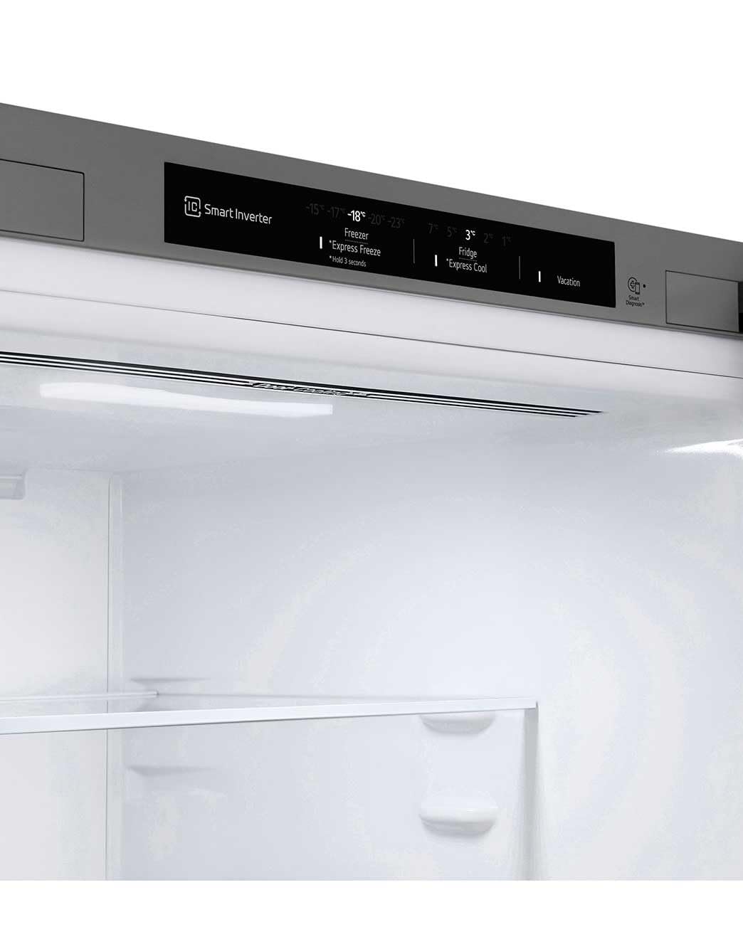 LG Kühl-Gefrierkombination GBV3100APY, 344L Gesamtvolumen, 186 cm, Energieklasse A, Total No Frost, LINEARCooling, DoorCooling+, leise & effizient, Prime Silver