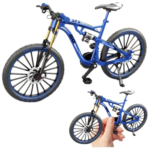 Bicicleta de dedo escala 1:8 resistente de aleación mini BMX interactiva 2