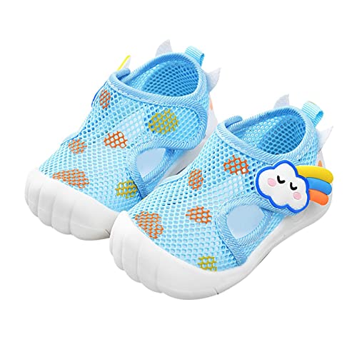 Infant Toddler Girls Boys Shoes Sandals Flat Bottom Non Slip Half Open Toe Slip Summer Breathable Soft Shoes And Slides