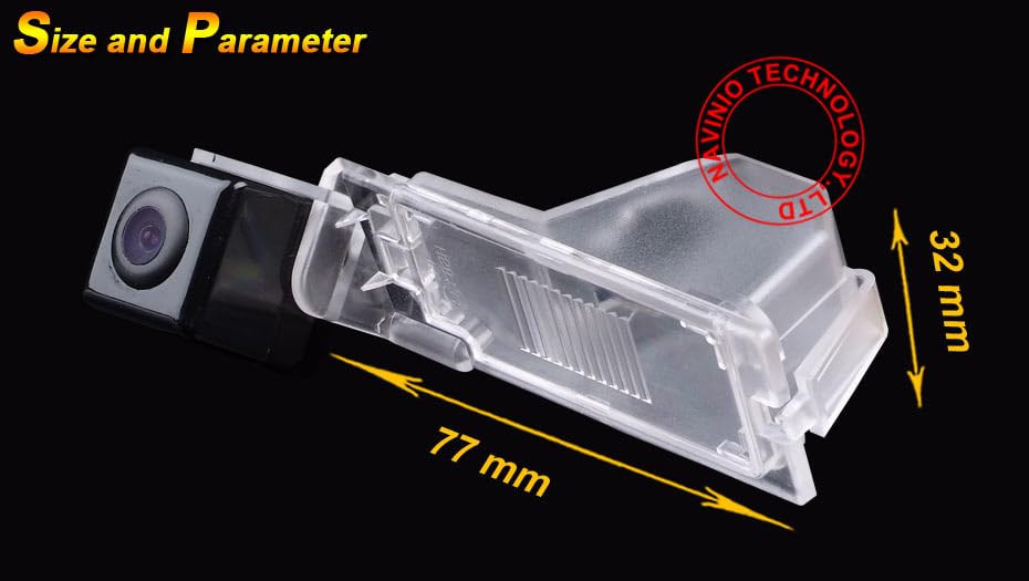 Image of Car Rear View Back up Vehicle Camera Parking Reverse Camera Replacement for Ford Edge Escape 2008-2012 Mercury Mariner 2008-2012