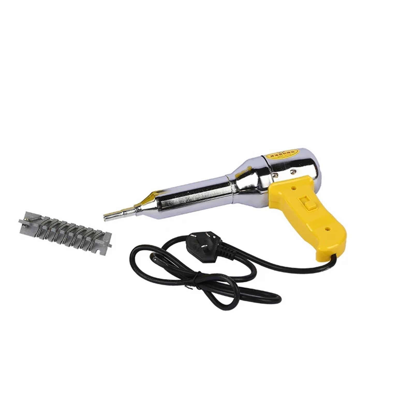 Saldatore Pistola Riparazione Macchina Pistola ad aria calda per saldatura di plastica regolabile, kit per saldatrice ad aria calda per PE PP PVC(700W)