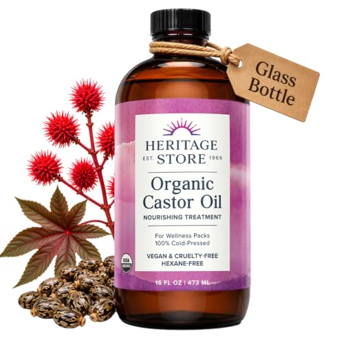 Heritage Store Organic Castor Oil