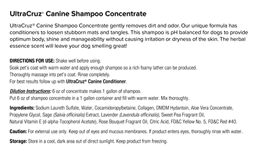 UltraCruz Canine Dog Shampoo Concentrate, 5 Gallons UltraCruz Canine Dog Shampoo Concentrate, 5 Gallons
