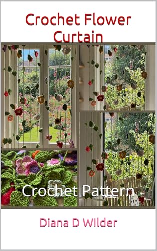Crochet Flower Curtain : Crochet Pattern