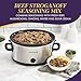 Crock-Pot Beef Stroganoff Seasoning Mix, 1.5 Ounce (Pack of 12)
