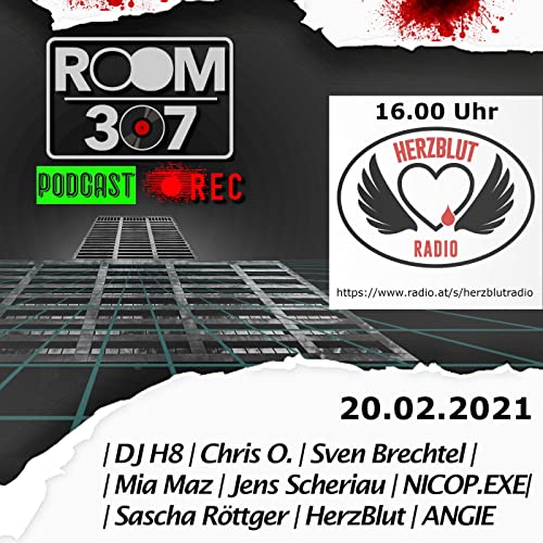 Room 307 Podcast Show at Herzblut Radio Cologne #002 - Mia Maz cover art