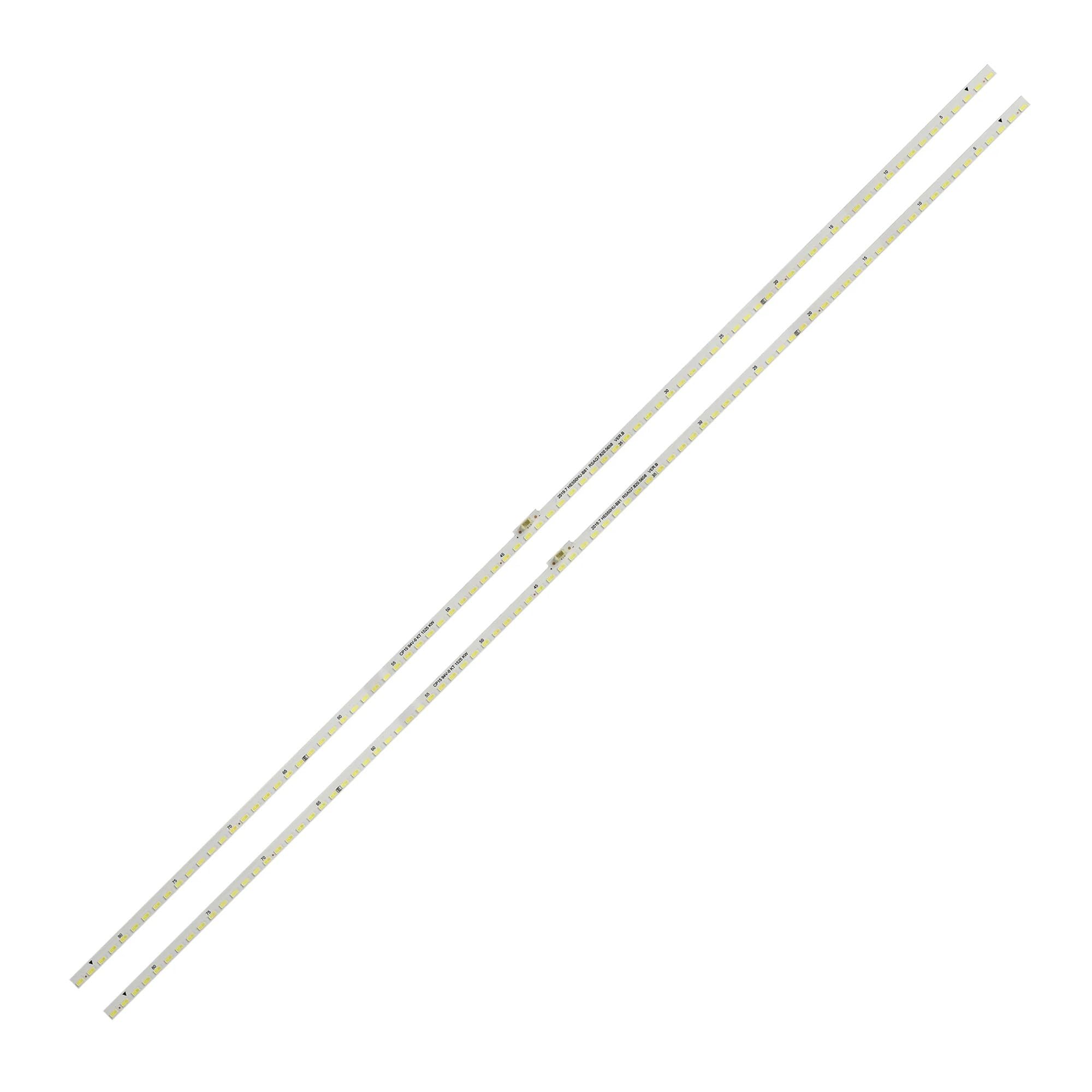 Bande de rétro-éclairage LED 84LED, 600MM, for LC-55N7000U HE550HU-B81 RSAG7.820.5658 REV.B LT-1150150-A LT-1139663-A LED55K3500S Lampes de remplacement pour téléviseur