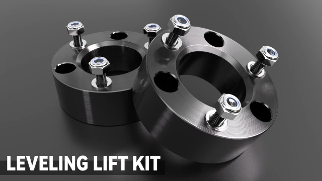 StreetRays 3-Inch Front Leveling Lift Spacers Kit – For 2002-2018 RAM 2500 / 3500 2WD – Billet Aluminum