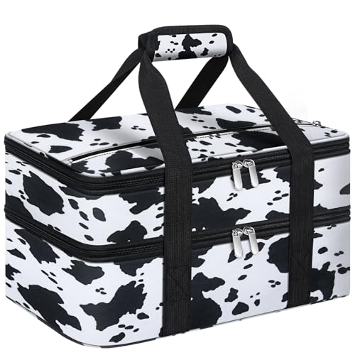 Double Insulated Casserole Carrier, Casserole Carrier for Hot or Cold Food