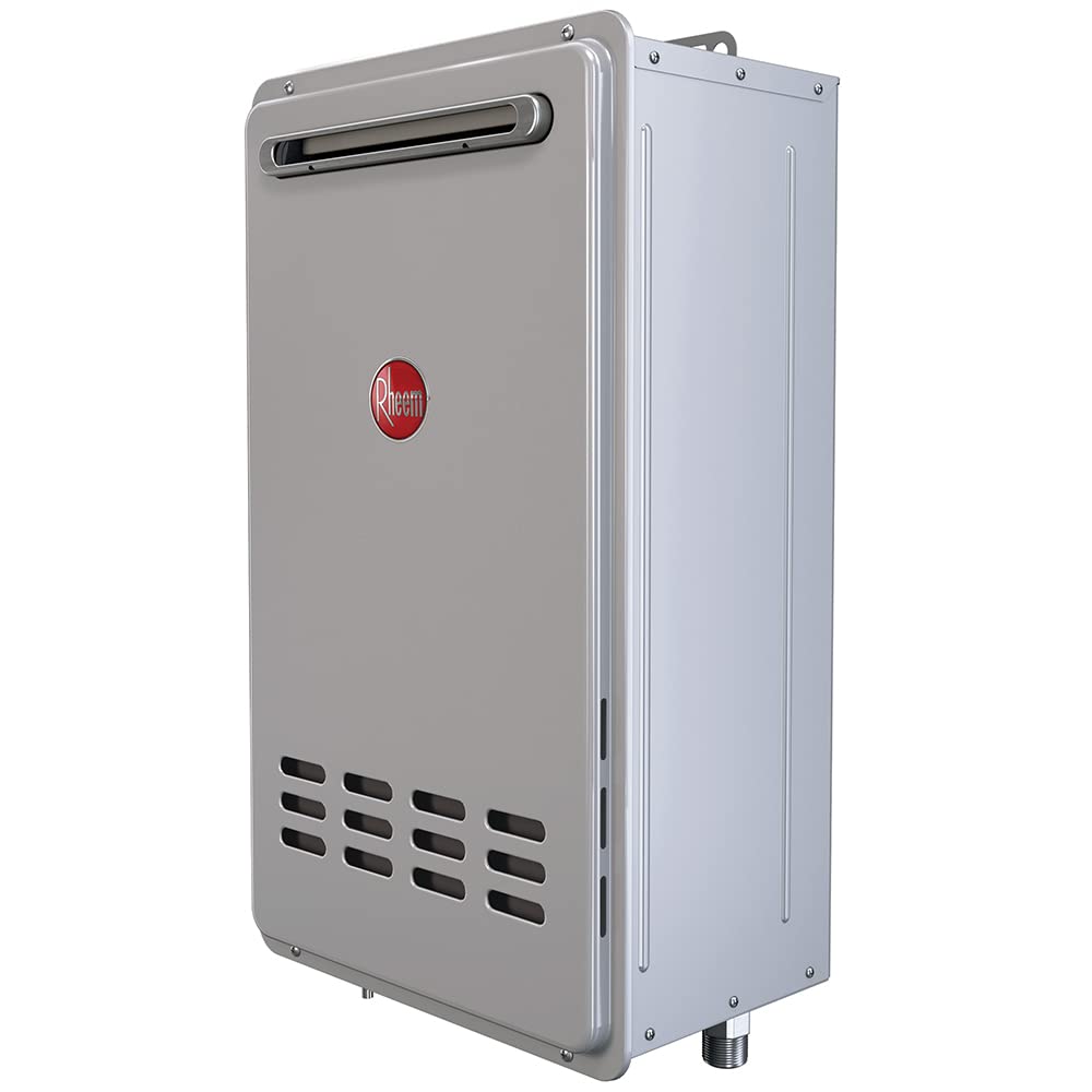 Rheem Tankless Outdoor Natural Gas Water Heater Non-Condensing 9.5 GPM -  Amazon.com
