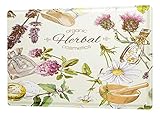 Plaque En Métal Métallique Poster Mural tin sign Rétro Enregistrez-Vous Cosmétiques bio plantes Cuisine