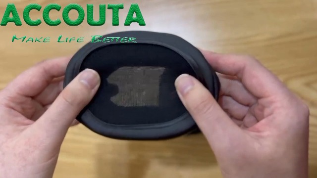 Cuscinetti Auricolari Di Ricambio Per Cuffie KRK KNS8400/KNS6400 - Pelle Proteica Nera - Foto 2