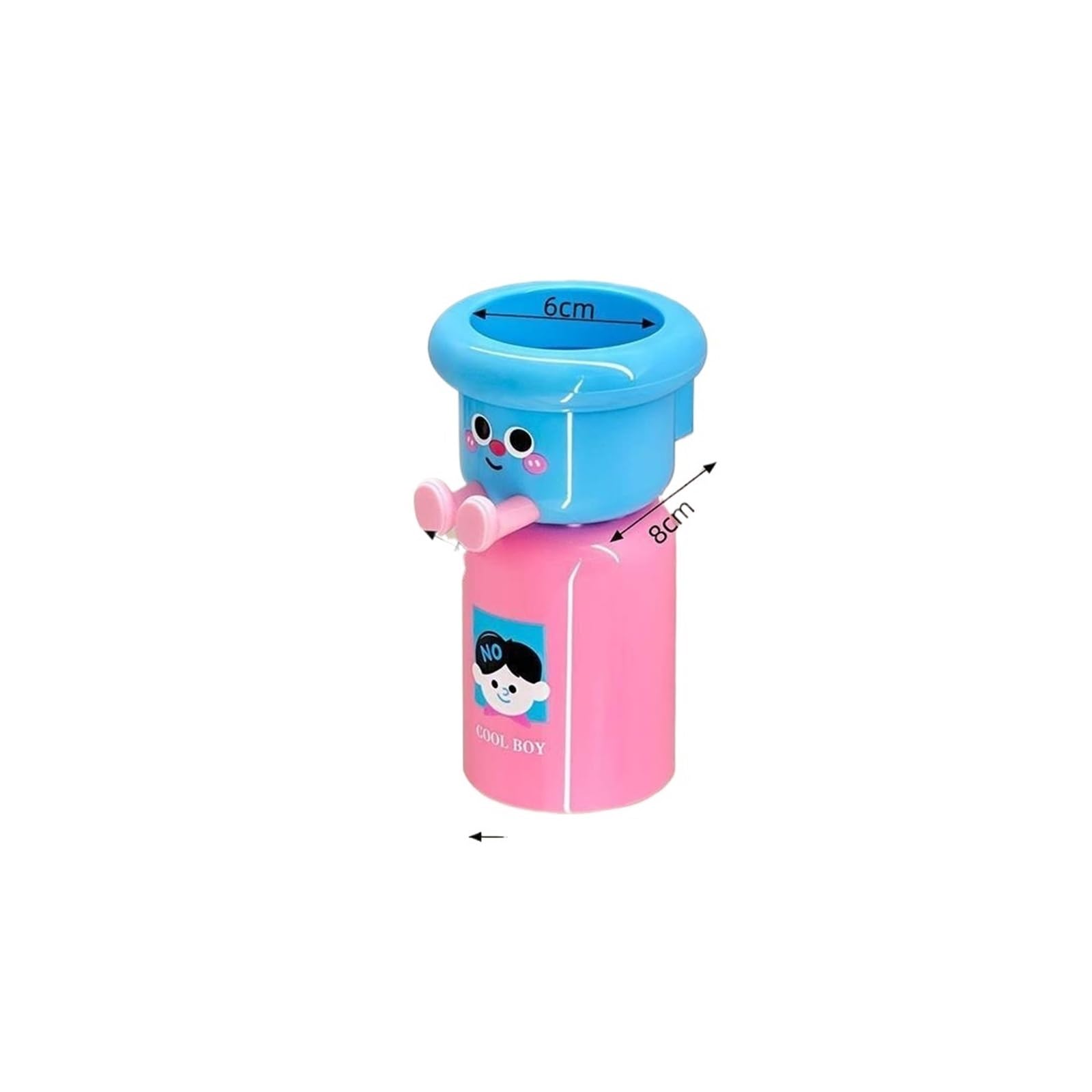 Porte-brosse à dents magnétique mural pour libérer l'espace du lavabo rose
